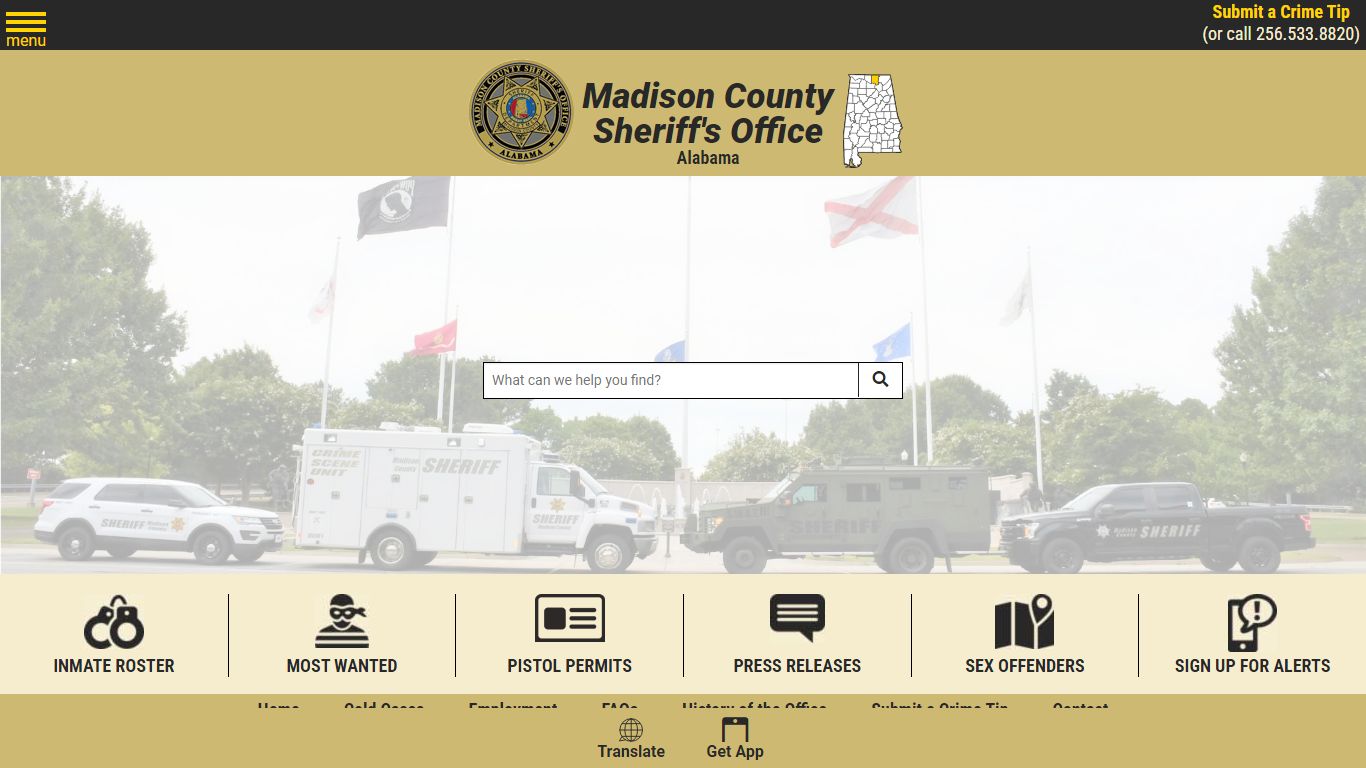 Inmate Roster - Released Inmates - Madison County Sheriff's Office